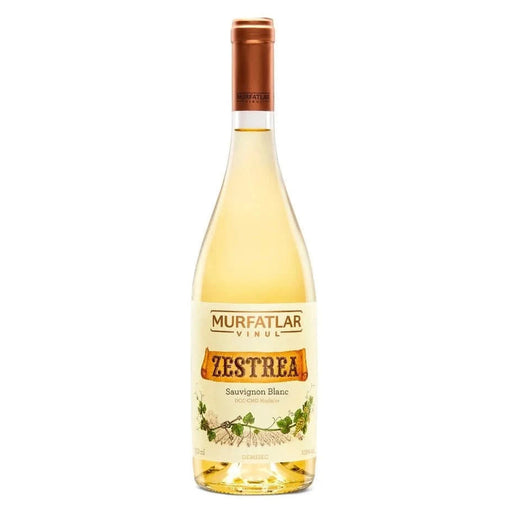 MURFATLAR ZESTREA Sauvignon Blanc Vin Alb Demisec SGR 0,75 L - WALTI WALTI