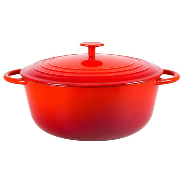 Cratita fonta MYRIA MY4172, 6l, 28cm, fonta, rosu WALTI
