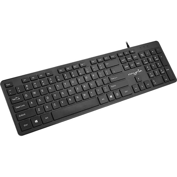 Tastatura cu fir MYRIA MY8532, USB, negru WALTI