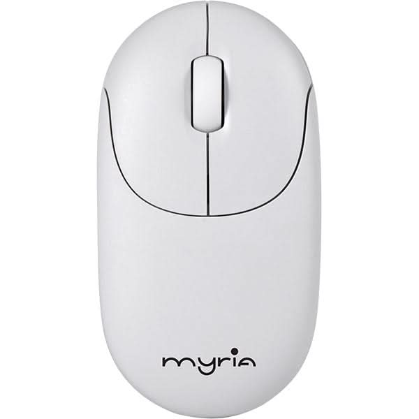 Kit tastatura si mouse Wireless MYRIA MY8535WH, USB, alb WALTI