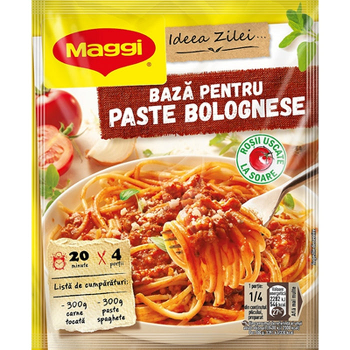Maggi Ideea Zilei Paste Bolognes 50 g - WALTI WALTI