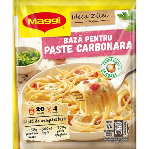 Maggi Ideea Zilei Paste Carbonara 37 g - WALTI WALTI