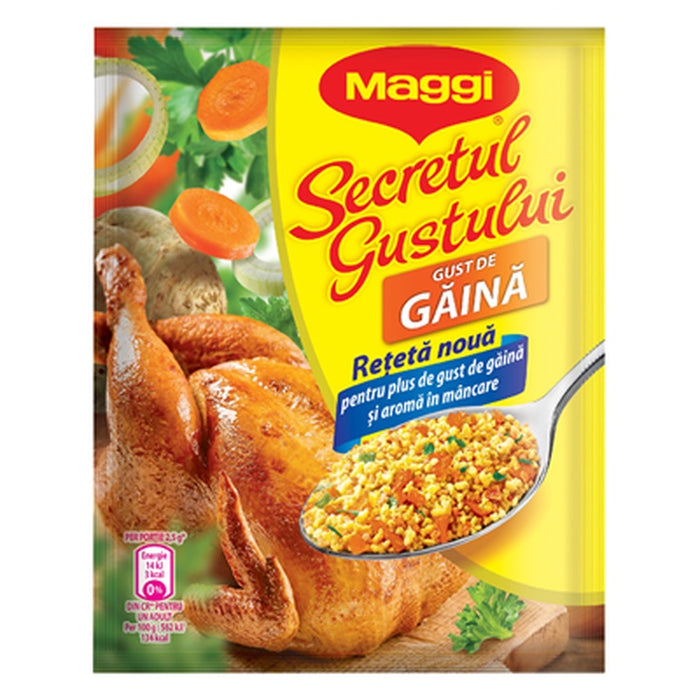 Maggi Secretul Gustului Baza pentru Mancaruri cu Gust de Gaina 75 g - WALTI WALTI