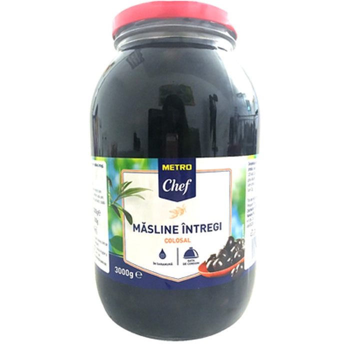 Masline Negre Colossal Calibru 121-140 1,8 Kg - WALTI WALTI