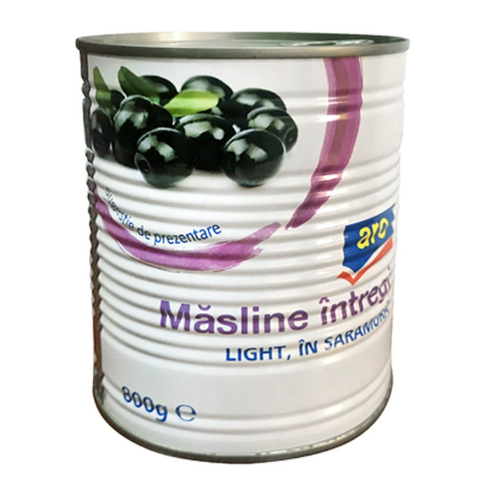 Masline Negre Light Calibru 201-230 400 g - WALTI WALTI