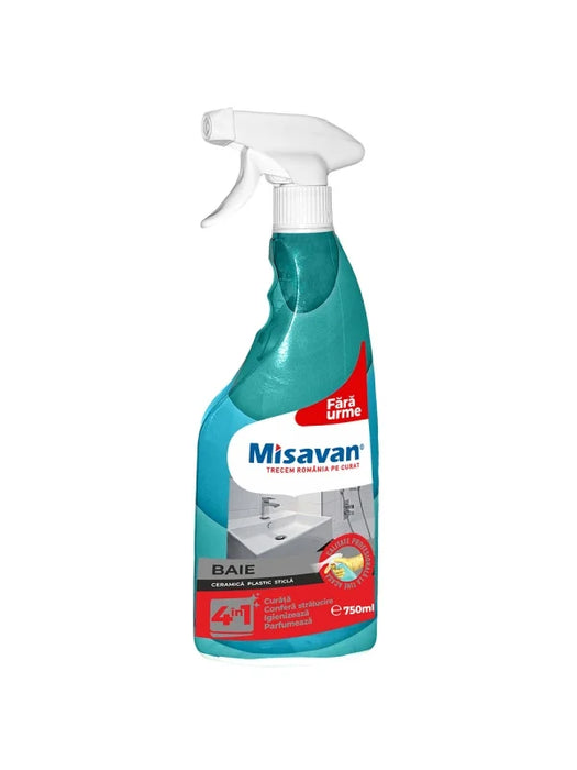 Misavan Solutie Curatare Baie 4in1 750 ml - WALTI WALTI