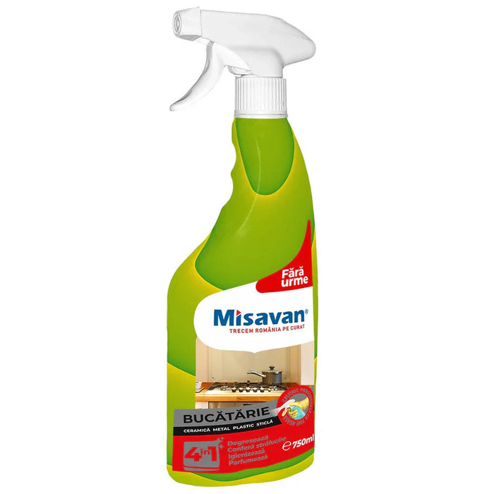 Misavan Solutie Curatare Bucatarie 4in1 750 ml - WALTI WALTI