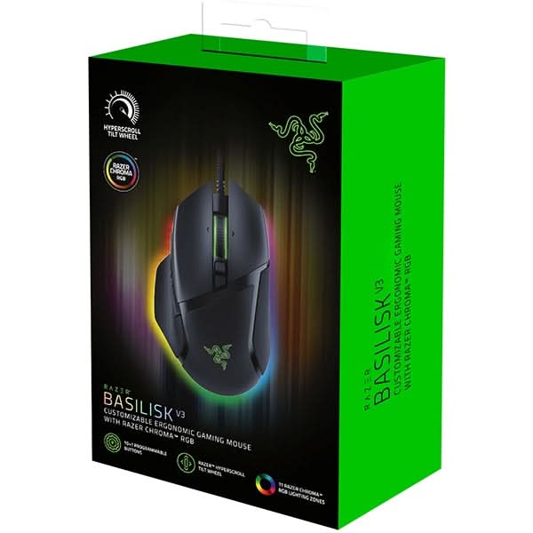 Mouse Gaming RAZER Basilisk V3, 26000 dpi, negru WALTI