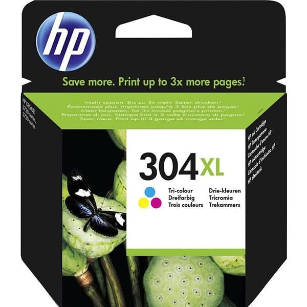 Cartus original HP 304XL (N9K07AE), tricolor WALTI