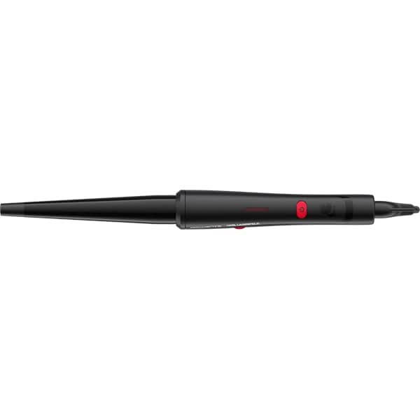 Ondulator ROWENTA X Karl Lagerfeld CF324LF0, 200 grade, invelis Keratin&Glow, negru WALTI