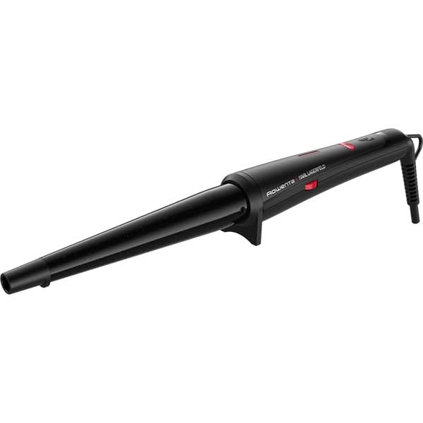 Ondulator ROWENTA X Karl Lagerfeld CF324LF0, 200 grade, invelis Keratin&Glow, negru WALTI