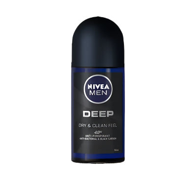 NIVEA Deodorant Roll-On Men Deep 50 ml - WALTI WALTI