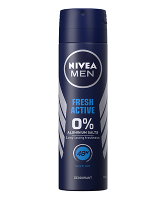 NIVEA Deodorant Spray Men Fresh Active 150 ml - WALTI WALTI