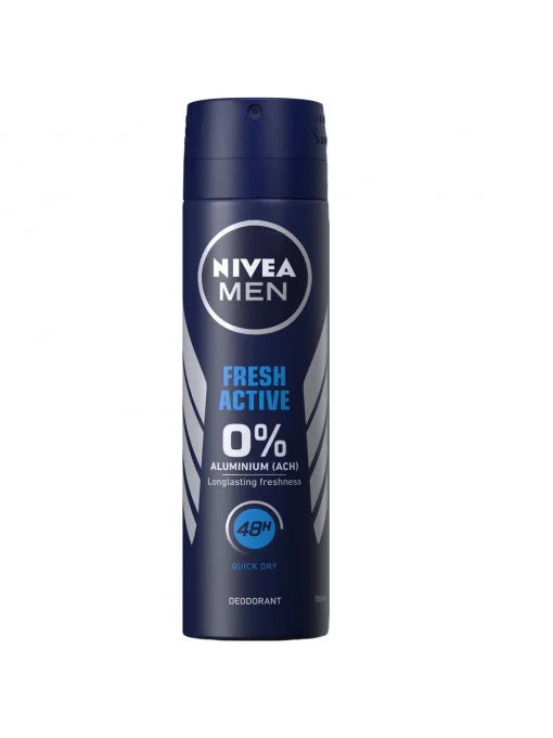 NIVEA Deodorant Spray Men Fresh Active 150 ml - WALTI WALTI