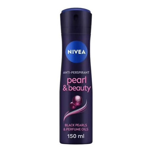 NIVEA Deodorant Spray Pearl & Beauty Black 150 ml - WALTI WALTI