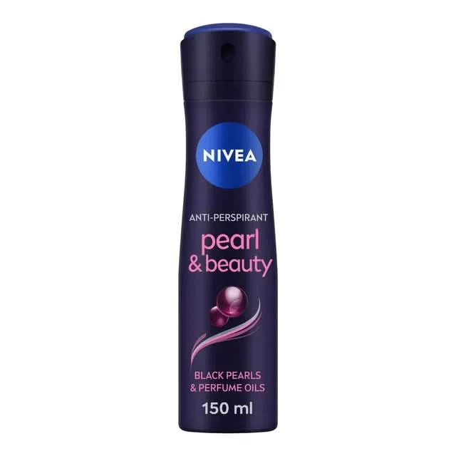 NIVEA Deodorant Spray Pearl & Beauty Black 150 ml - WALTI WALTI