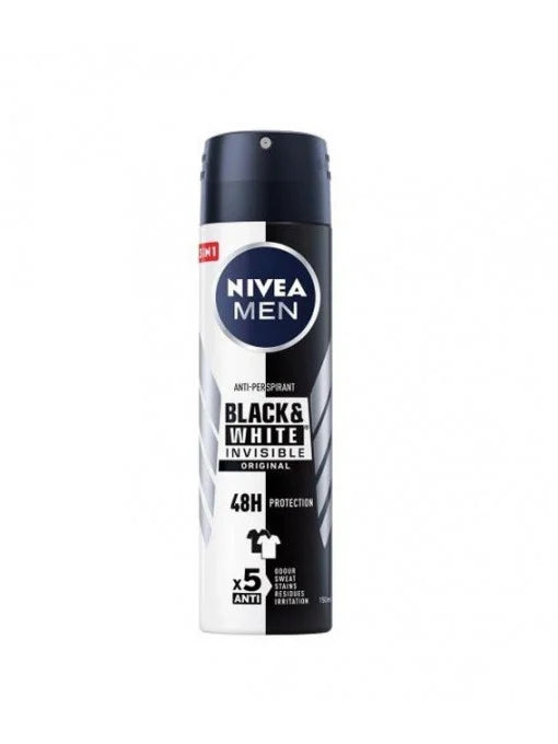 NIVEA Men Black & White Deodorant Spray 250 ml - WALTI WALTI