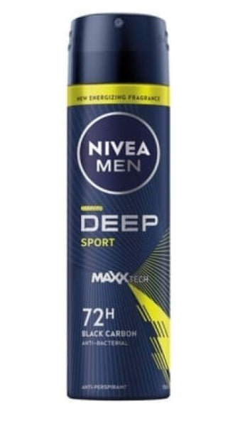 NIVEA Men Deep Sport Deodorant Spray 150 ml - WALTI WALTI