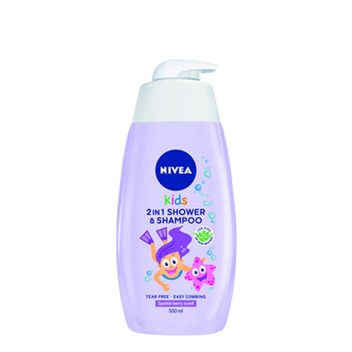 NIVEA Baby 2In1 Gel De Dus si Sampon cu Parfum de Fructe De Padure 500 ml - WALTI WALTI