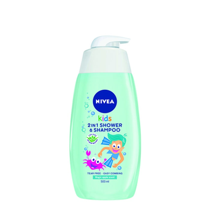 NIVEA Baby 2In1 Gel De Dus si Sampon cu Parfum de Mar 500 ml - WALTI WALTI