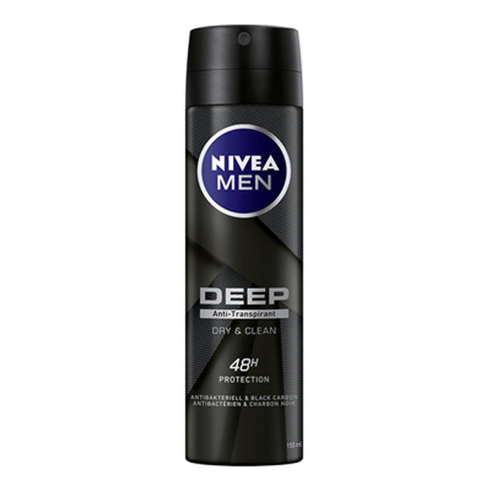NIVEA Deodorant Spray Men Deep 150 ml - WALTI WALTI