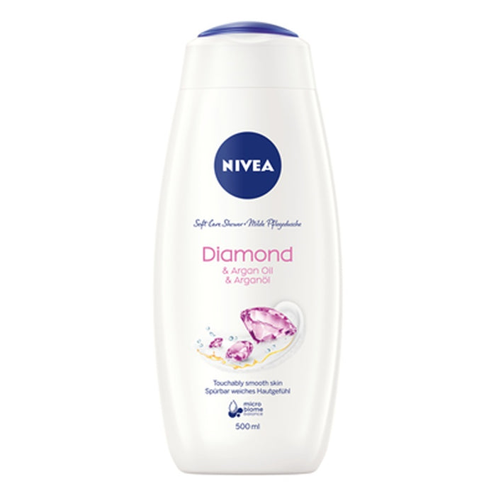 NIVEA Diamond & Argan Oil Gel Dus 500 ml - WALTI WALTI