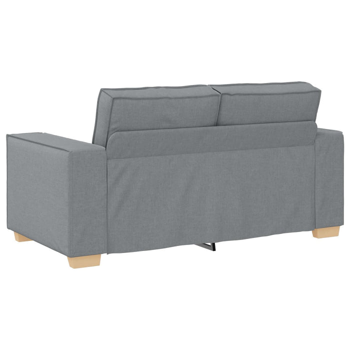 Set canapea, 3 piese, perne gri deschis, textil - WALTI WALTI