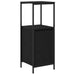 Set de mobilier pentru baie 3 piese - Stejar negru din lemn prelucrat - WALTI WALTI