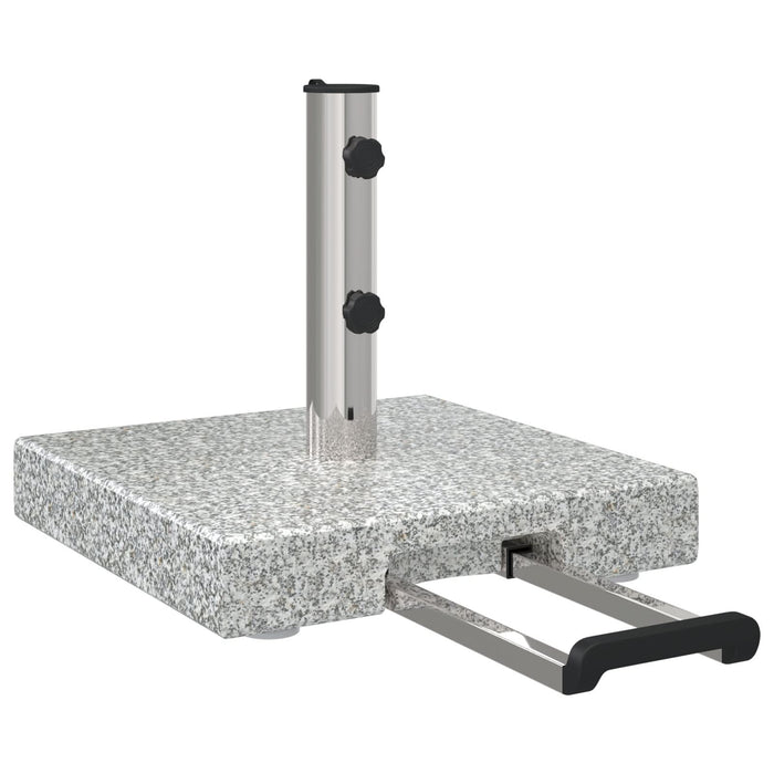 Bază de parasol cu roți cu mâner Gri Granit 29 kg Pătrat - WALTI WALTI