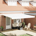 marchiză manuală retractabilă albă 450x300 cm, vidaXL husă de înlocuire pentru cadrul de 4,5x3 m alb - WALTI WALTI