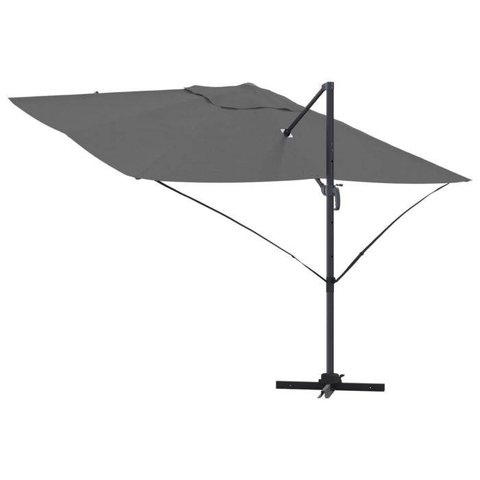 Umbra Cantilever Antracit Poliester, Oțel Vopsit cu Pulbere Mare - WALTI WALTI