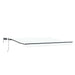 Marchiză manuală retractabilă cu LED Alb 450x300 cm, vidaXL Material de înlocuire pentru marchiză de 4.5x3 m Alb - WALTI WALTI