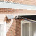 Marchiză manuală retractabilă cu LED neagră 300x250 cm, vidaXL material de înlocuire pentru marchiză 3x2.5 m cadru negru - WALTI WALTI