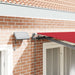 Marchiză Manuală Retractabilă cu LED Roșie 350x250 cm, Țesătură de Înlocuire pentru Marchiza vidaXL pentru Cadru de 3.5x2.5 m Roșie - WALTI WALTI