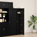 Bufet Negru 70x42.5x185 cm Lemn Prelucrat - WALTI WALTI