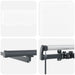 Marchiză manuală retractabilă cu LED Alb 450x300 cm, vidaXL Material de înlocuire pentru marchiză de 4.5x3 m Alb - WALTI WALTI