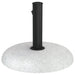 Bază pentru Parasol pentru Stâlpi de 37/42/52/58mm Gri Deschis Beton 20 kg - WALTI WALTI