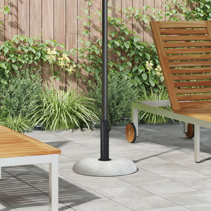 Bază pentru Parasol pentru Stâlpi de 37/42/52/58mm Gri Deschis Beton 20 kg - WALTI WALTI