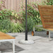 Bază pentru Parasol pentru Stâlpi de 37/42/52/58mm Gri Deschis Beton 20 kg - WALTI WALTI