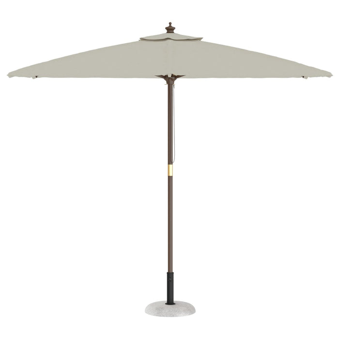 Bază pentru Parasol pentru Stâlpi de 37/42/52/58mm Gri Deschis Beton 20 kg - WALTI WALTI