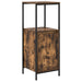Set mobilier baie, 3 piese, stejar fumuriu, lemn prelucrat - WALTI WALTI