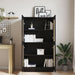 Set de biblioteci vidaXL 2 buc Negru Stejar 165x30,5x150 cm Lemn prelucrat - WALTI WALTI