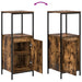 Set Mobilier Baie din Lemn Ingineresc Stejar Fumuriu - 3 Piese - WALTI WALTI