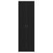 Credență birou vidaXL Negru Stejar 60x32x190 cm Lemn prelucrat - WALTI WALTI