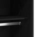 Dulap vidaXL negru, din stejar, 100x50x200 cm, din lemn prelucrat - WALTI WALTI