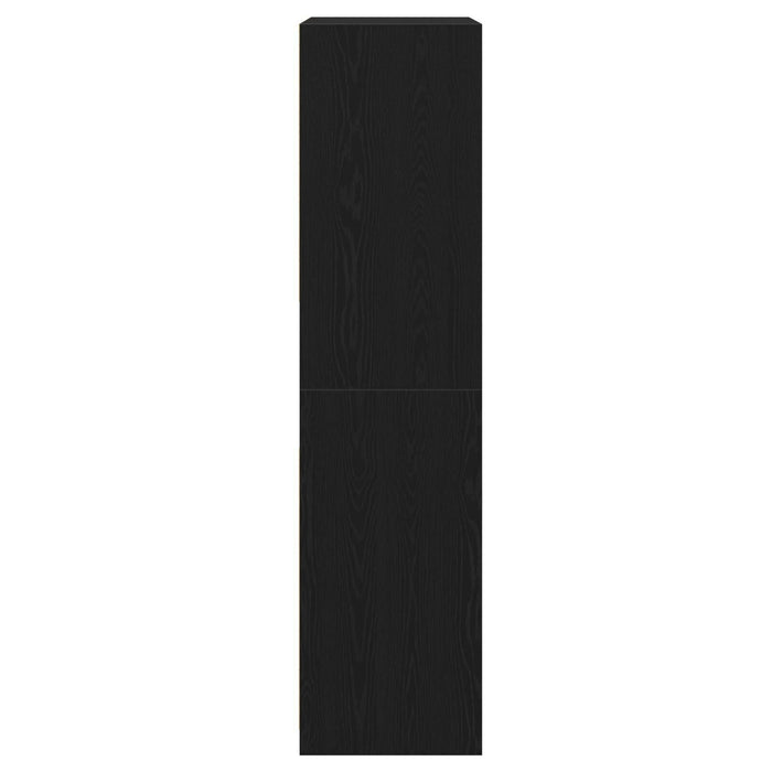 Dulap Negru Stejar 50x50x200 cm din Lemn prelucrat - vidaXL - WALTI WALTI