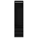 Dulap Negru Stejar 50x50x200 cm din Lemn prelucrat - vidaXL - WALTI WALTI