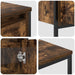 Set de mobilier pentru baie 3 piese din stejar fumuriu - Lemn prelucrat - WALTI WALTI