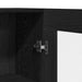 Bibliotecă, stejar negru, 82,5x30,5x150 cm, lemn prelucrat - WALTI WALTI