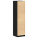 Dulap Negru Stejar 50x50x200 cm din Lemn prelucrat - vidaXL - WALTI WALTI